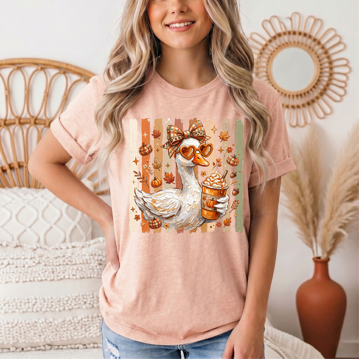 Pumpkin Spice Goose Premium Graphic Tee