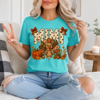 Mimi Thanksgiving Turkey & Bow Graphic Tee