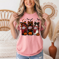 Dr P Halloween Bows & Ghost Graphic Tee