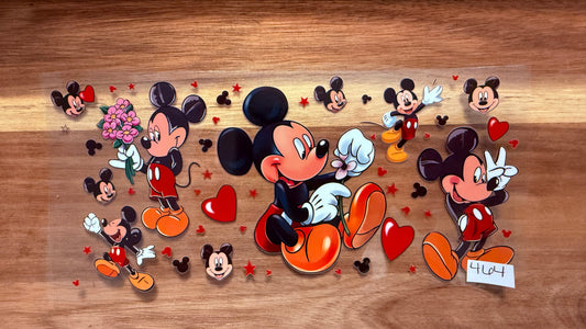 #464 Classic Mouse picking flowers