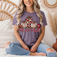 Fall Is For Football -Noles Premium Graphic Tee