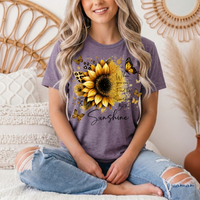 Camo Hunting Bow & Deer Graphic Tee