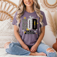 God Is in the Details Christian Graphic Tee
