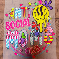 DRIP FACE-Anti social Moms club K's Crafty Vibes Co.