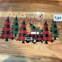 #924 Christmas truck K's Krafty Barn