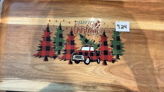 #924 Christmas truck K's Krafty Barn
