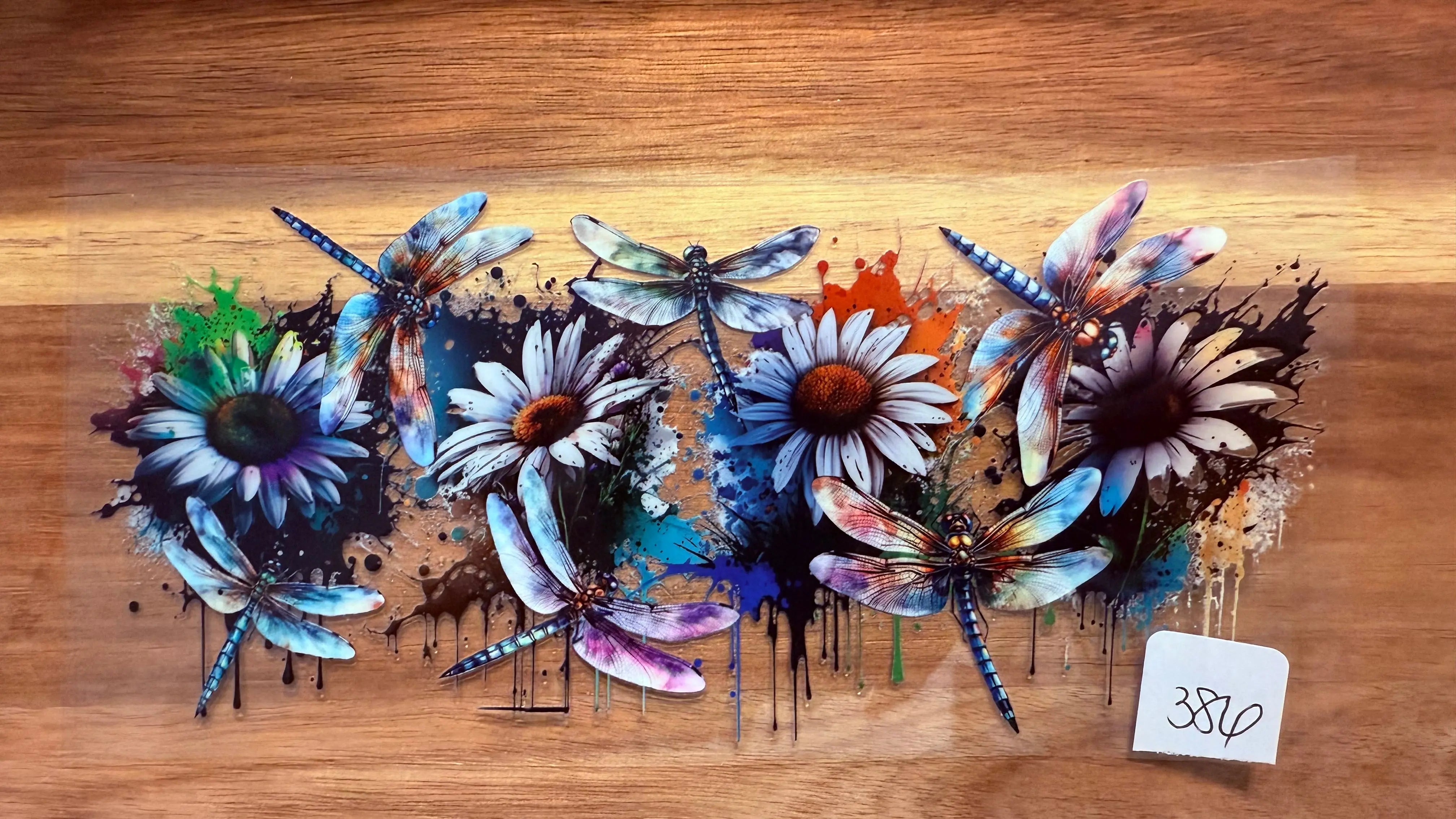 #386 Firefly and Flowers K's Krafty Barn
