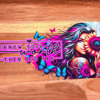 #588 Know Your Worth K's Krafty Barn