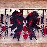#109 Bow with knives K's Krafty Barn