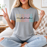 Neon Mama Outline & Script Graphic Tee