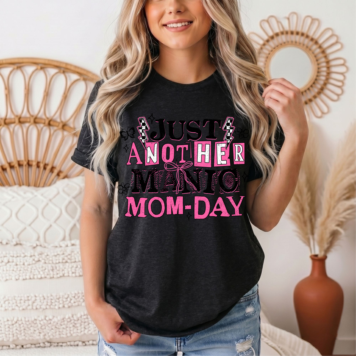 Just Another Manic Mom-Day Graphic Tee