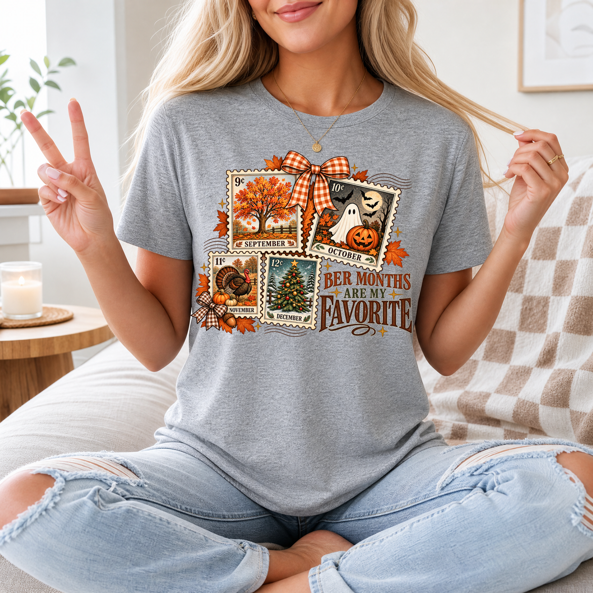Ber Months Are My Favorite Premium Graphic Tee