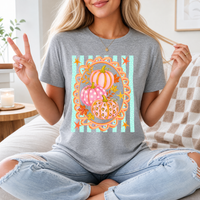 Autumn Pumpkin Glow Premium Graphic Tee