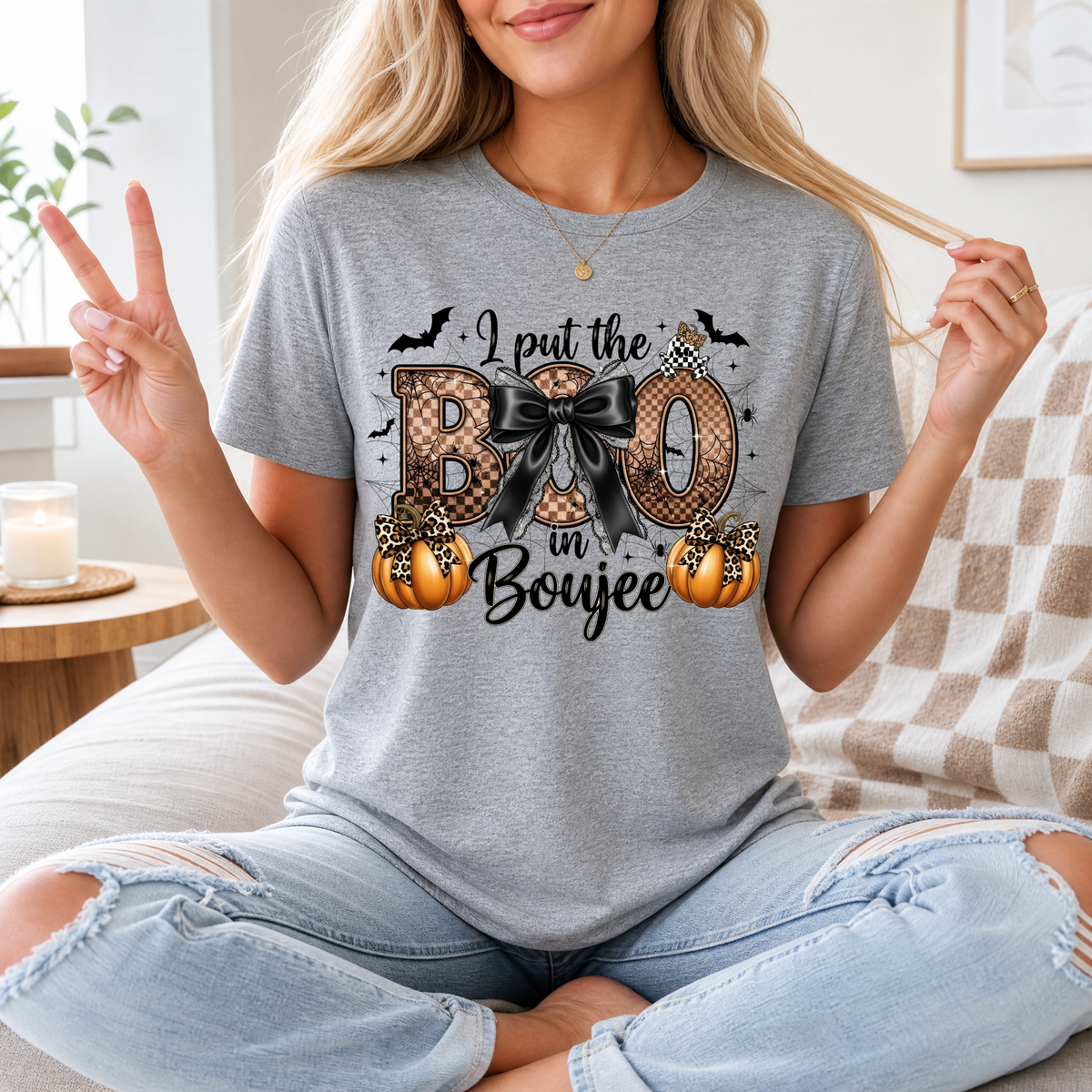 BOO in Boujee Premium Graphic Tee