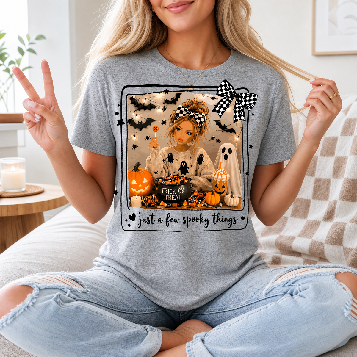 Spooky Things Premium Graphic Tee