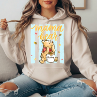 Mama Bear Honey Pot Graphic Hoodie