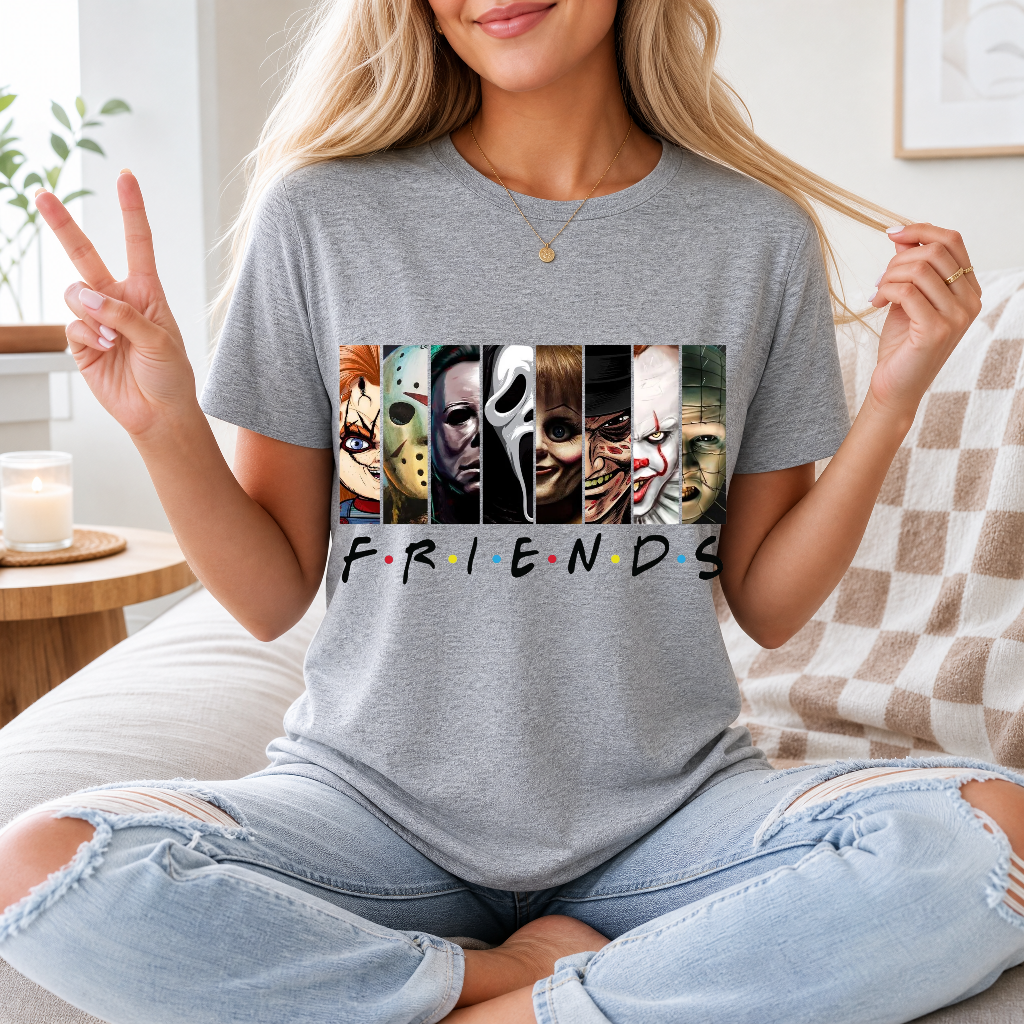 Horror Friends Premium Graphic Tee