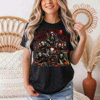 Halloween Horror Nights Vintage TV Graphic Tee