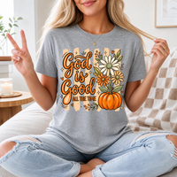 God Is Good Pumpkin Premium Graphic Tee