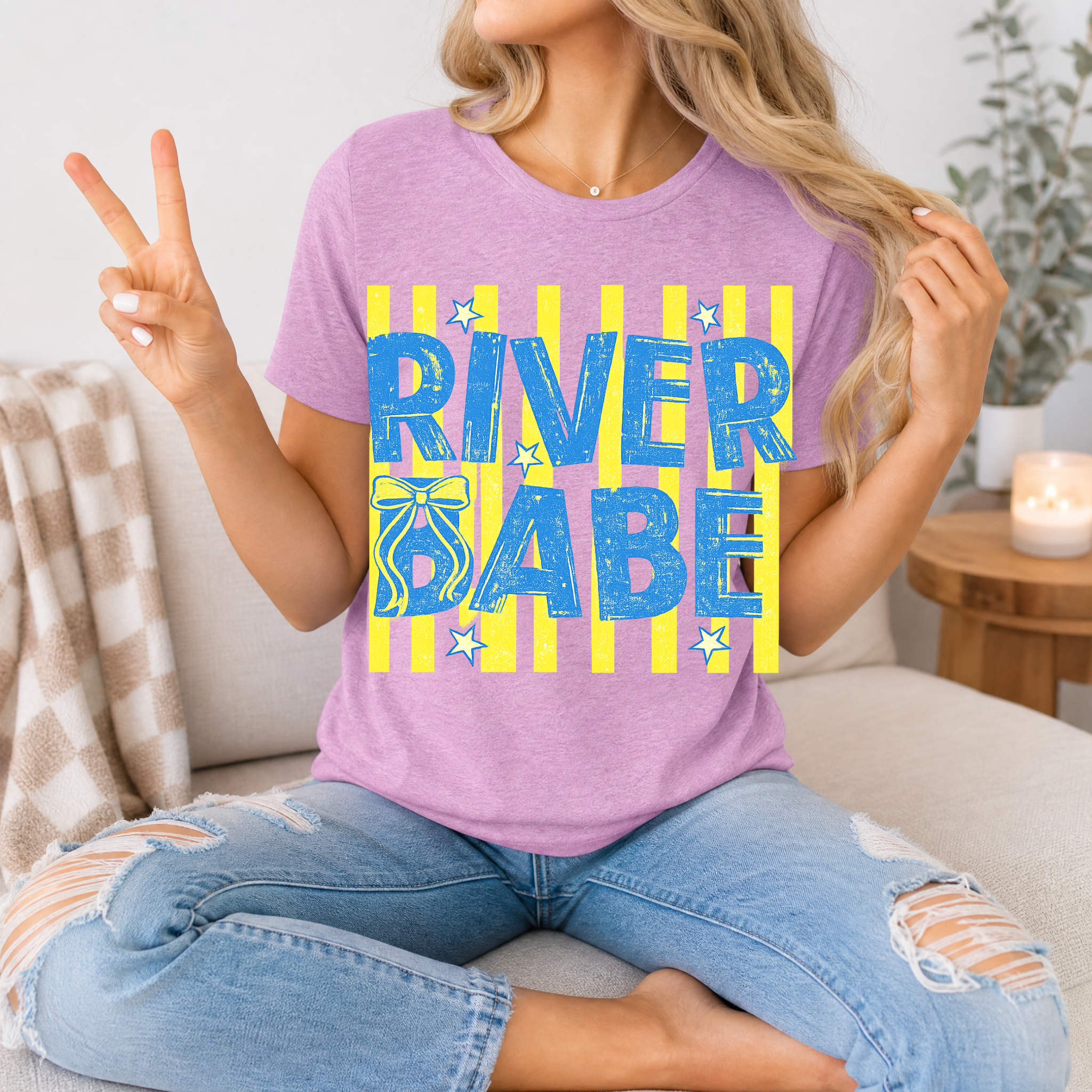 River Babe Premium Graphic Tee