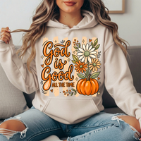 God Is Good Pumpkin Premium Hoodie Sweatshirt