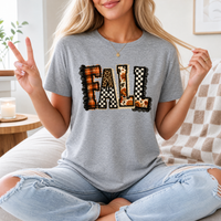 Fall Patchwork Premium Graphic Tee