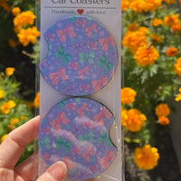 Car Coasters- choose your design. K's Krafty Barn