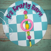 Pineapple Paradise Car Charm