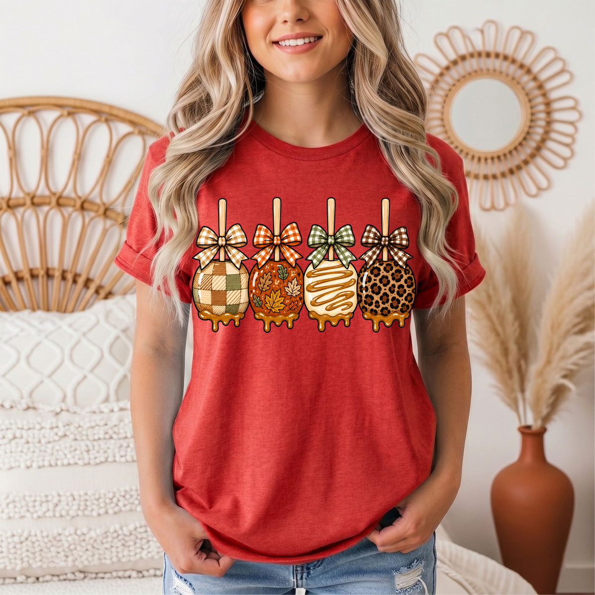 Fall Apples Premium Graphic Tee