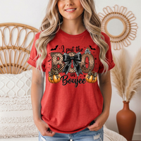 I Put the Boo in Boujee Halloween Graphic Tee