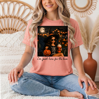 I'm Just Here for the Boos Halloween Graphic Tee