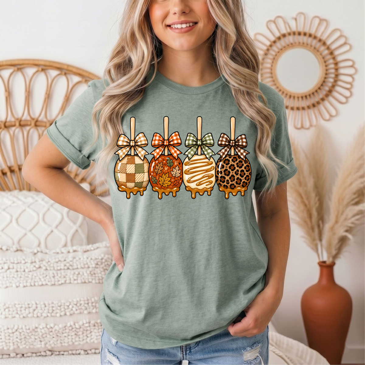 Fall Apples Premium Graphic Tee