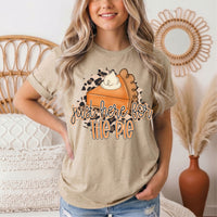 Just Here for the Pie Thanksgiving Graphic Tee