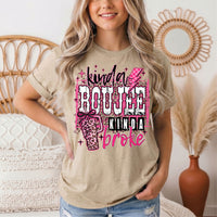 Kinda Boujee Kinda Broke Graphic Tee