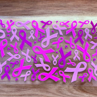 #12 Breast Cancer Ribbons K's Krafty Barn