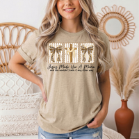 Jesus Made Her a Mama Christian Graphic Tee