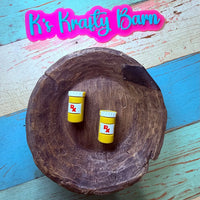 Silicone Focal Bead- RX Bottle K's Krafty Barn