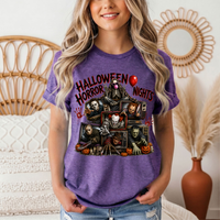 Halloween Horror Nights Vintage TV Graphic Tee