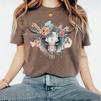 Western Skull K's Crafty Vibes Co.