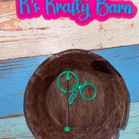 Beadable Bar Keychains K's Krafty Barn