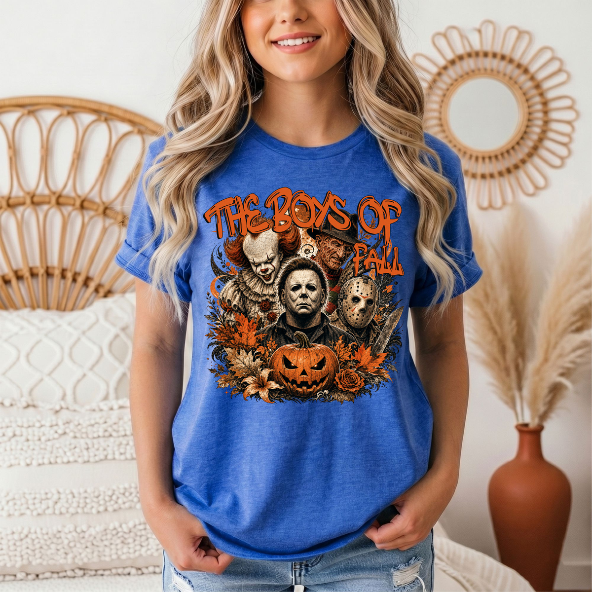 The Boys of Fall Horror Halloween Graphic Tee