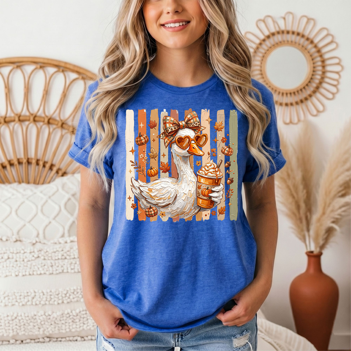 Pumpkin Spice Goose Premium Graphic Tee