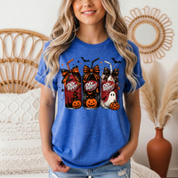 Dr P Halloween Bows & Ghost Graphic Tee