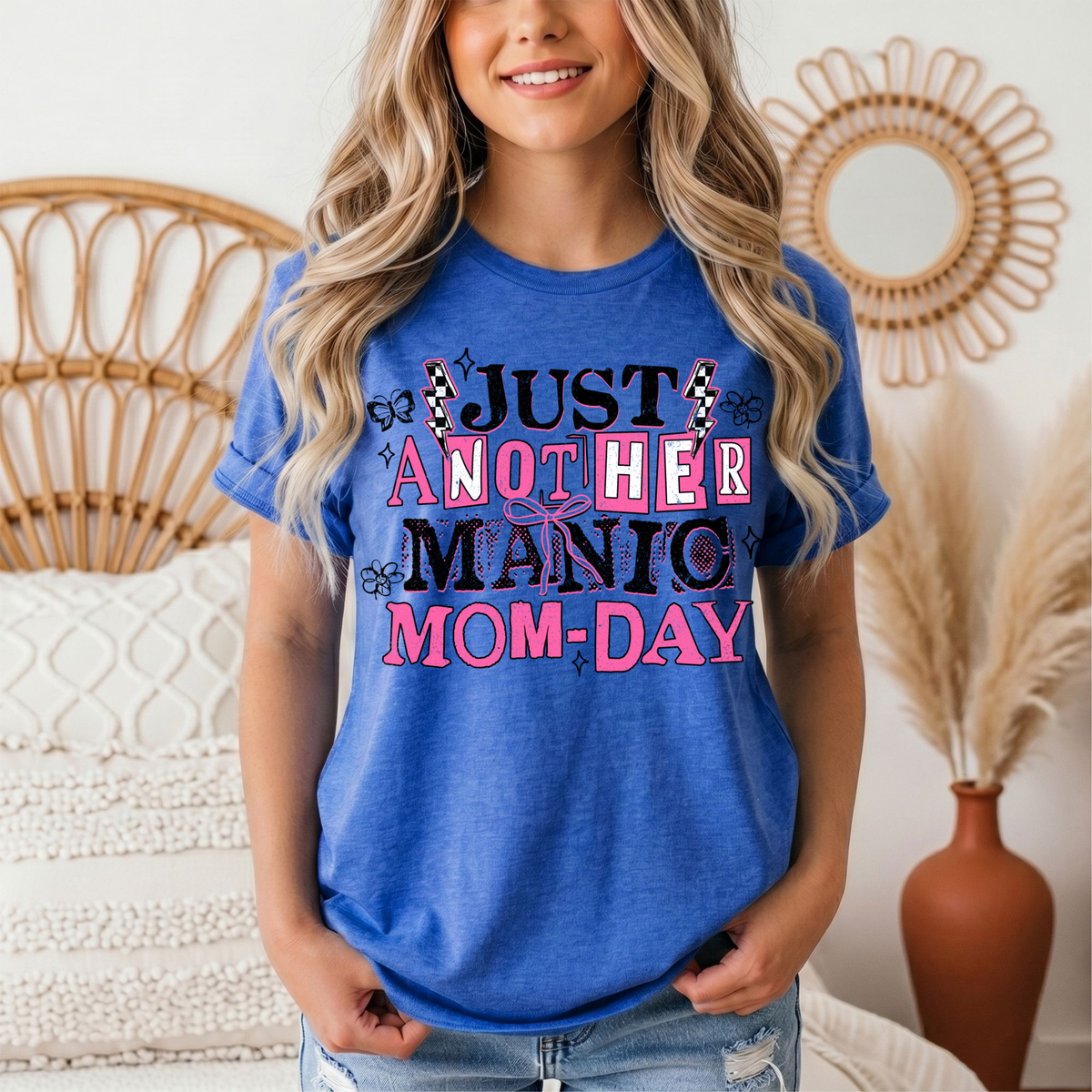 Just Another Manic Mom-Day Graphic Tee