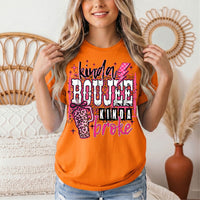 Kinda Boujee Kinda Broke Graphic Tee
