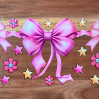 #543 Big Pink bows K's Krafty Barn