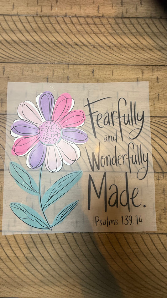 Fearfully and Wonderfully made