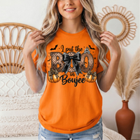 I Put the Boo in Boujee Halloween Graphic Tee