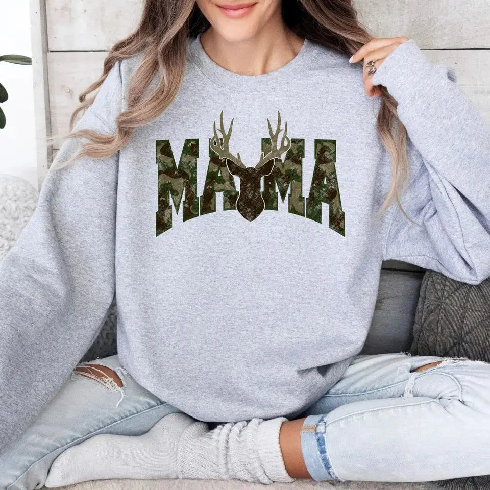 Camo Mama – Hunting Mama Deer Graphic K's Krafty Barn