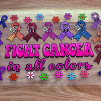 #15 Fight Cancer in all colors K's Krafty Barn